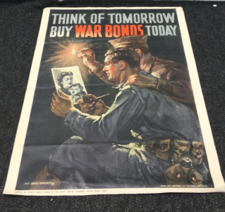 WWII War Bonds Poster
