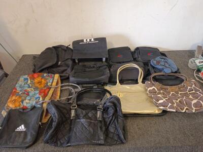 Collection of Women's Designer Purses and Carrying Cases