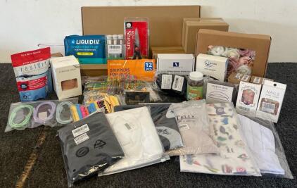 Home Goods Including Weed Picker, Tabletop Christmas Tree, Clear Fillable Ornaments, Liquid IV, Multivitamins, Kitchen Scissors & More