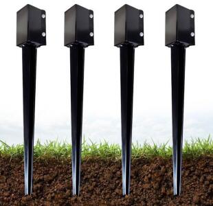 (4) 32&rdquo; Fence Post Anchors