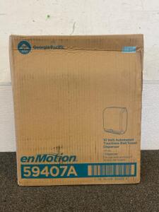 New In Box Georgia-Pacific 10 Inch Automated Touchless Roll Towel Dispenser