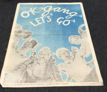 'Ok Gang Let’s Go' WWII Poster