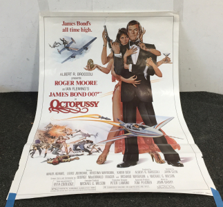 Original Octopussy Movie Poster