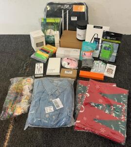 Magnetic Socket Organizer Trays, Pickleball Duffel Bag, Women&rsquo;s Jean Jacket (2XL), Christmas Table Runner & More