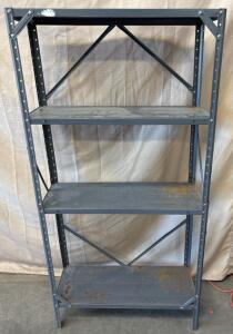 Metal Shelves H 5&rsquo; 1&rdquo; W 2&rsquo; 6.5&rdquo; L 11.5&rdquo;