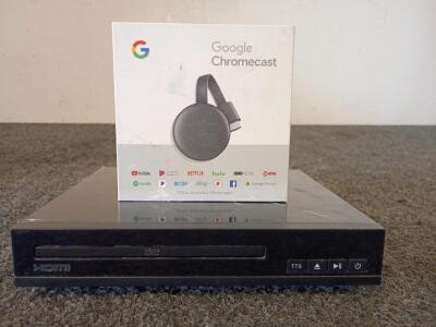 Google Chromecast, Portable HDMI DVD Player