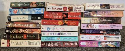 (21) Romance Novels; 'The First List', 'Killing Kelly', 'Rebellion', 'Superstition', 'Season Of Wishes', 'Hearts Run Wild', 'My Fair Temptress', 'Forever Yours')