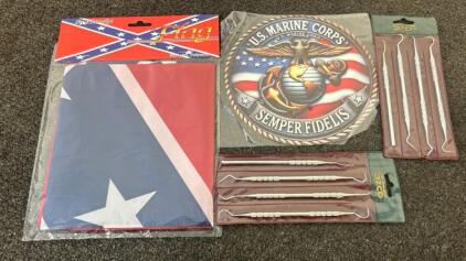 (2) Szco Dental Tools, (1) Confederate Battle Flag (3 Ft X 5 Ft), And More