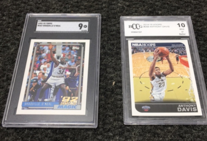 Shaquille O’Neal & Anthony Davis Cards