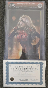 Amazing Spider-Man #39, Anti-hero Gallery Virgin Exclusive Cover *EGS Certified Series 9.8 Grade*