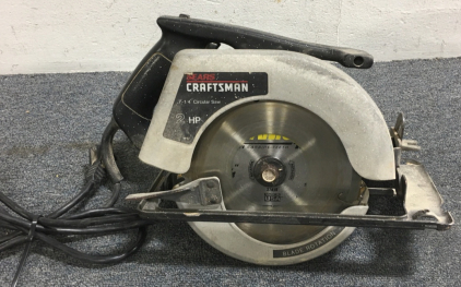 Craftsman 7-1/4 Circular Saw