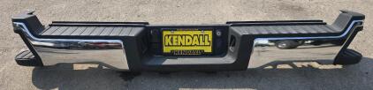 New/Like New Ford Rear Bumper With Steps And Mounting Bracket- PN# PC3T-15K868