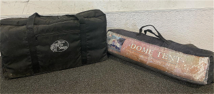 Camp Set Including Bass Pro Shop Camp Stove With Case, And 12&rsquo;6&rdquo;x7&rsquo;6&rdquo; NorthCrest Dome Tent