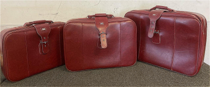 Set Of (6) American Tourister Suitcases