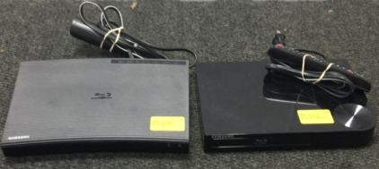 (2) Blu-Ray Players With Remotes