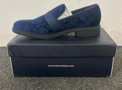 (1) Pair Of Bruno Marc Dress Tuxedo Shoes Size 10