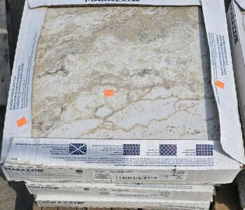 (5) Boxes Of Marazzi Glazed Porcelain Tile- 18in x 18in