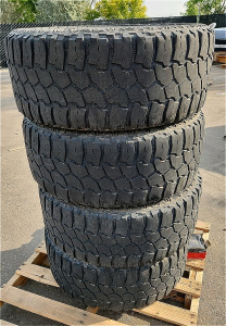 33x12.50R20LT Extreme MT Off-road Tires, 20" Rims, Set of 4
