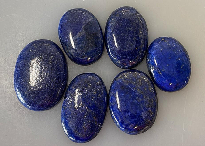 (6)Lapis Lazuli Cabochon GemStones