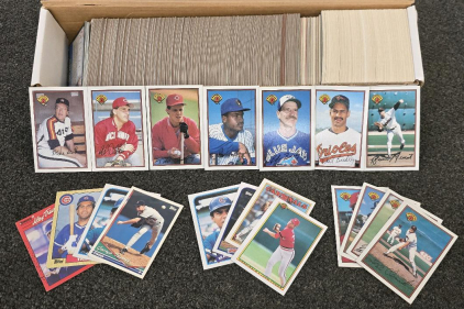 Vintage Baseball Trading Cards- Mostly '89 Bowman, Some Assorted Year Topps And Donruss