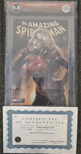 Amazing Spider-Man #39, Anti-hero Gallery Trade Dress Exclusive *EGS Certified Series 9.8 Grade*
