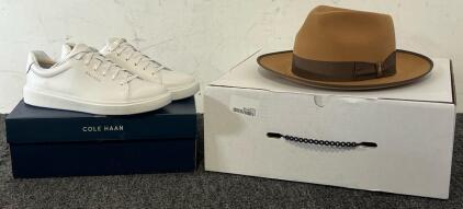 Bellissimo Fine Custom Hat & Cole Haan Size 9 Sneakers