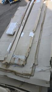 A Pallet Of assorted Shower Doors Lengths