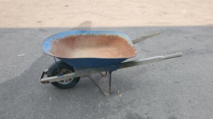Blue Wheelbarrow