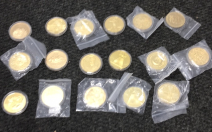 (17) Various Commemorative Coins