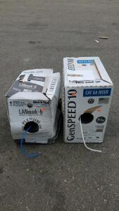 (2) Boxes Of Network Cabling