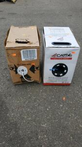 (2) Boxes Of Network Cabling