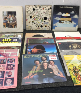 (2) Led Zeppelin Vinyl Records And More