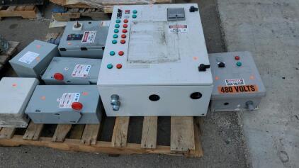 Pallet of Control Panel Boxes