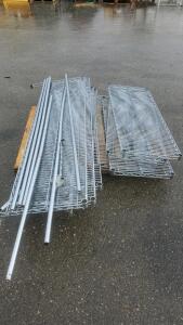 Pallet of Metel Shelf Rack