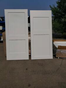 (2) Wooden Door 36x80