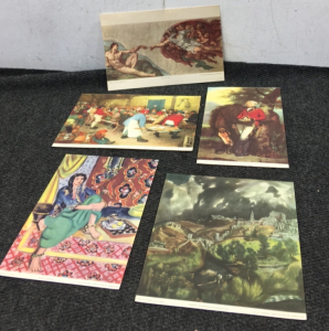 (5) 1937 Vintage Prints
