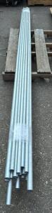 Assorted Sticks Of Metal Conduit (7) 10&rsquo; Sticks Of 1&rdquo; (9) 10&rsquo; Sticks of 3/4&rdquo;