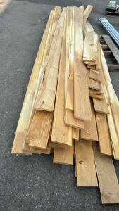 Assorted Boards Of Tongue & Grove Ranging From 12&rsquo; To 4&rsquo;