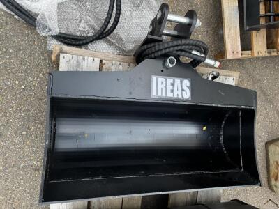 IRANCH 80cm Hydraulic Tilting Bucket 400x300x350mm(NEW)