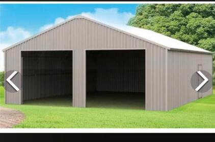 25&rsquo;x33&rsquo; Steel Barn/ Garage