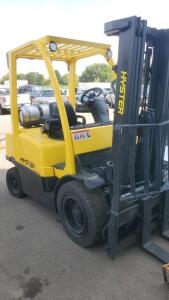 Yellow Hyster Forklift L177B05489D