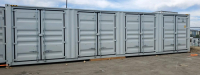 40' Conex Shipping Container With (4) Side Doors