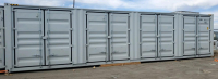 40' Conex Shipping Container With (4) Side Doors - 2