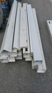 Pallet Of Vinyl Fence Post And Rails