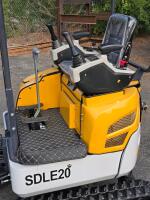 *New* SDLanch SDLE20 Mini Excavator w/ DIESEL Yanmar Engine - 9