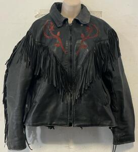 First Genuine Leather Jacket Size 18