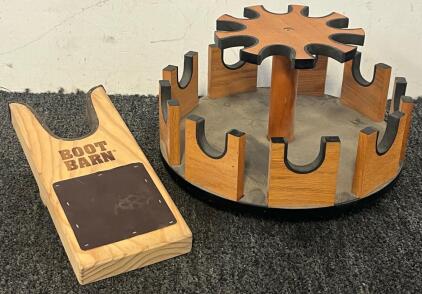 Rotary Pistol Rack & Boot Rack