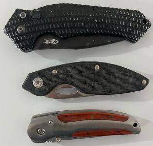 (3) Pocket Knives