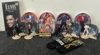Elvis Presley Collectable Plates, Figures & Music