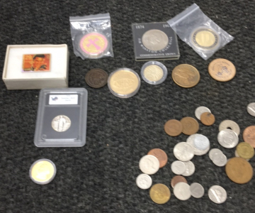 (8) Commemorative Coins And More